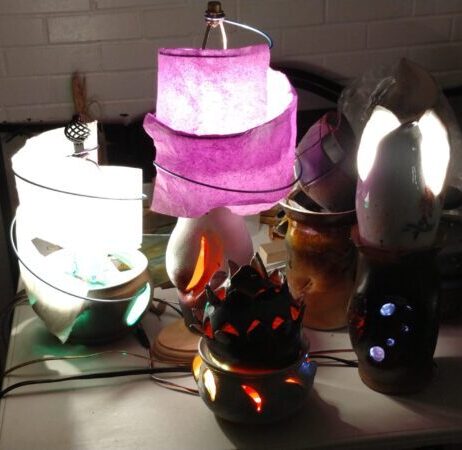 Sculpture Lamps
